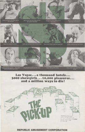 Book #154902] The Pick-Up (Original pressbook for the 1968 film). Lee Frost, Wes Bishop, Lois...