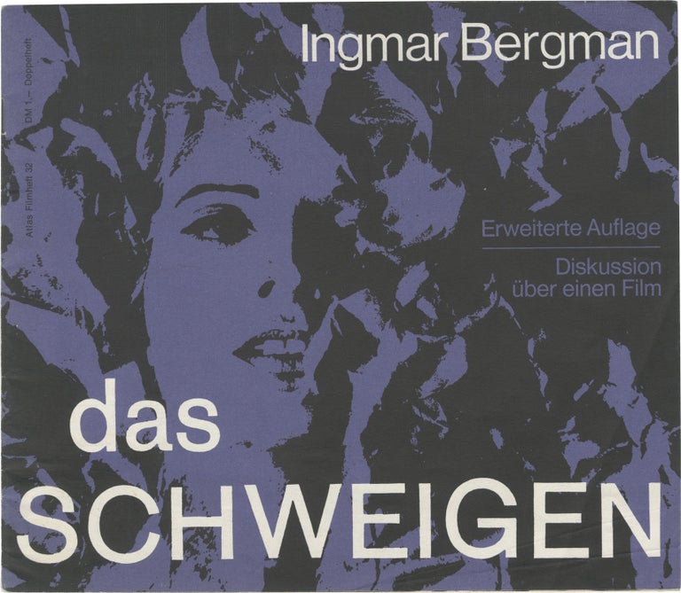 [Book #154929] Das Schweigen [The Silence]: Atlas Filmheft double issue 32, for the 1963 film. Ingmar Bergman, Gunnel Lindblom Ingrid Thulin, screenwriter director, starring.