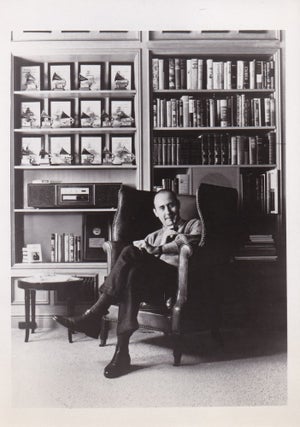 Book #154936] Original photograph of Henry Mancini at home, 1969. Henry Mancini, subject