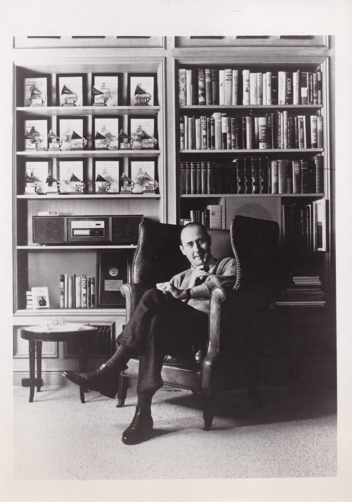 [Book #154936] Original photograph of Henry Mancini at home, 1969. Henry Mancini, subject.