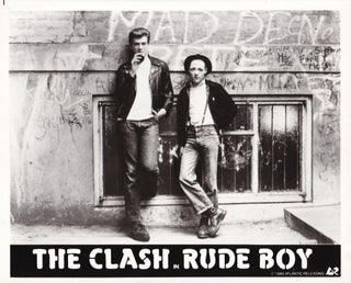 Book #154937] Rude Boy (Original photograph from the 1980 film). The Clash, David Mingay Jack...