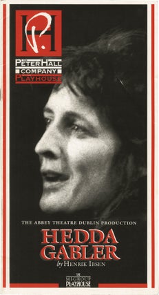 Book #154947] Hedda Gabler (Original program for the 1991 play). Henrik Ibsen, Deborah Warner,...