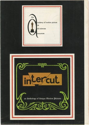 Book #154965] Intercut: An Anthology of Unique Motion Pictures (Original brochure for the Academy...