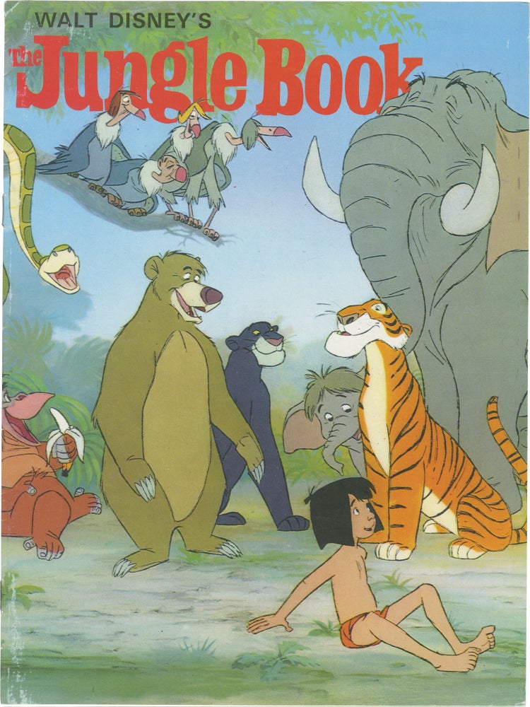 [Book #154970] The Jungle Book. Rudyard Kipling, Wolfgang Reitherman, Ken Anderson Ralh Wright, Vance Gerry, Sebastian Cabot Phil Harris, Bruce Reitherman, book, director, screenwriters, starring.
