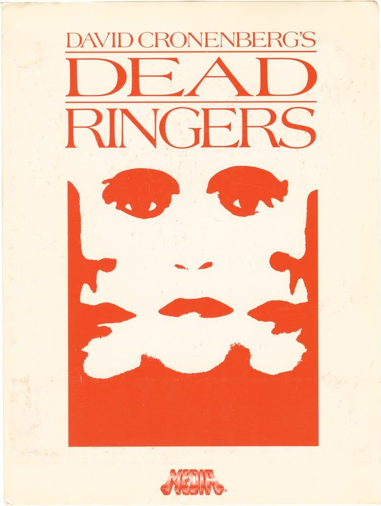 [Book #154971] Dead Ringers. David Cronenberg, Jack Geasland Bari Wood, Norman Snider, Genevieve Bujold Jeremy Irons, screenwriter director, book, screenwriter, starring.