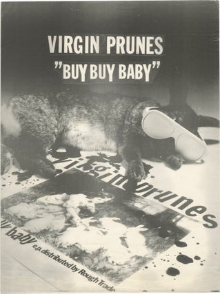 Book #155018] Buy Buy Baby (Original UK poster for the 1981 EP Twenty Tens). Virgin Prunes