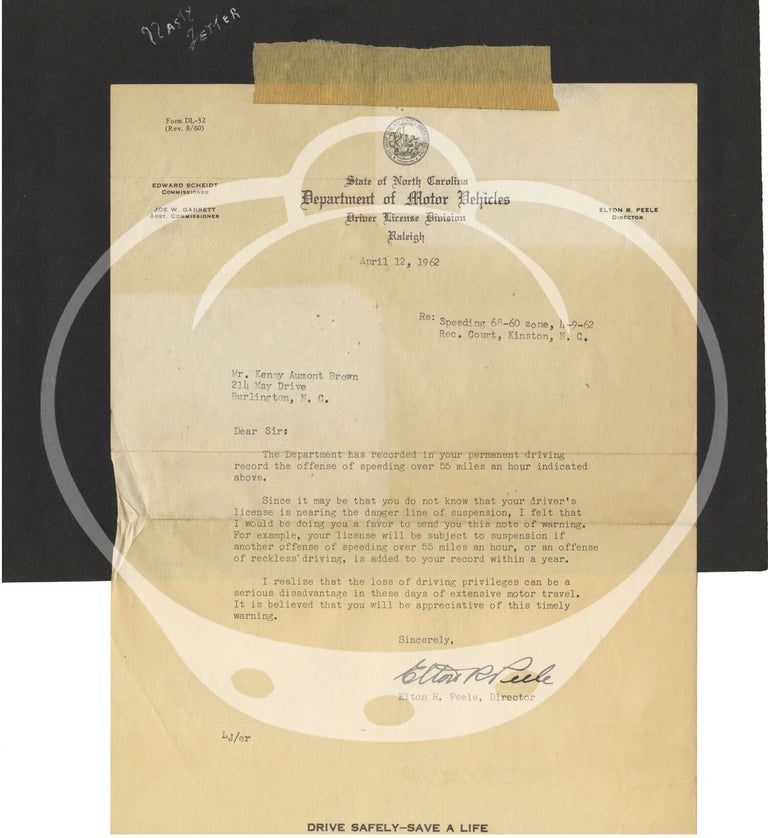 Archive of photographs, newspaper clippings, and ephemera regarding automobiles and automobile accidents, 1963-1966