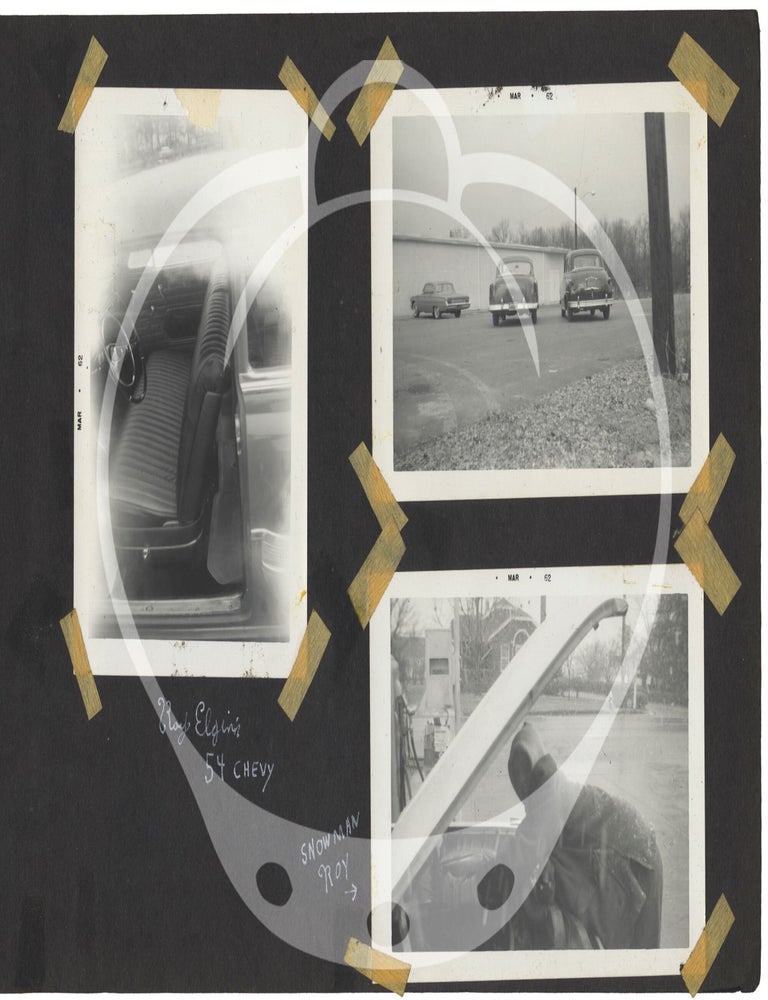 Archive of photographs, newspaper clippings, and ephemera regarding automobiles and automobile accidents, 1963-1966