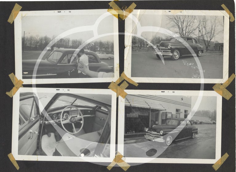 Archive of photographs, newspaper clippings, and ephemera regarding automobiles and automobile accidents, 1963-1966