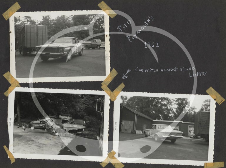 Archive of photographs, newspaper clippings, and ephemera regarding automobiles and automobile accidents, 1963-1966