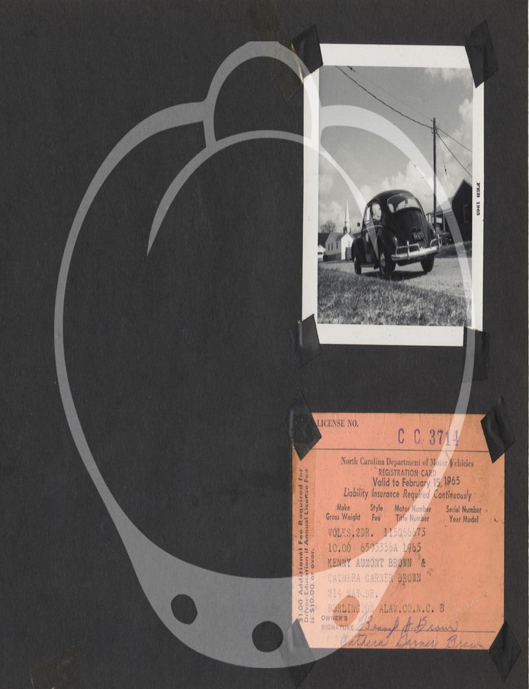 Archive of photographs, newspaper clippings, and ephemera regarding automobiles and automobile accidents, 1963-1966