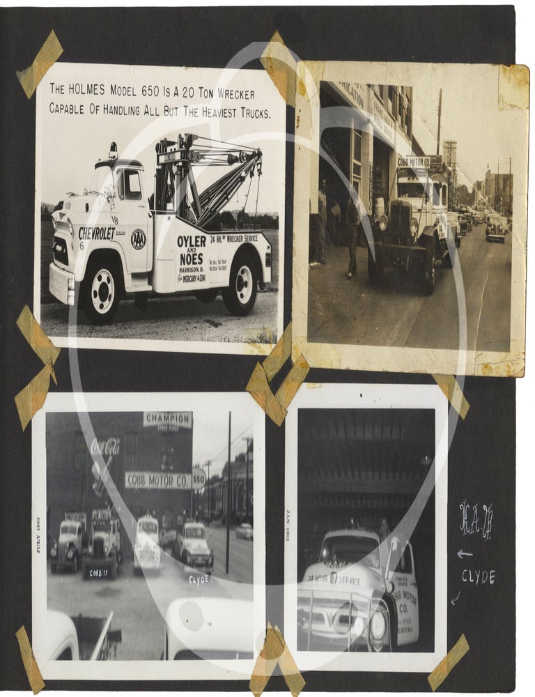 Archive of photographs, newspaper clippings, and ephemera regarding automobiles and automobile accidents, 1963-1966