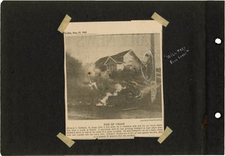 Book #155116] Archive of photographs, newspaper clippings, and ephemera regarding automobiles and...