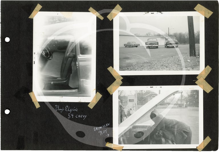 Archive of photographs, newspaper clippings, and ephemera regarding automobiles and automobile accidents, 1963-1966
