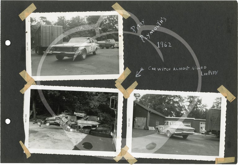 Archive of photographs, newspaper clippings, and ephemera regarding automobiles and automobile accidents, 1963-1966