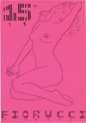 Book #155123] Original Fiorucci 15th Anniversary Party at Studio 54 flyer, featuring Madonna (in...