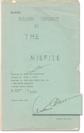 Book #155203] The Misfits (Archive of two original post-production screenplays, three...