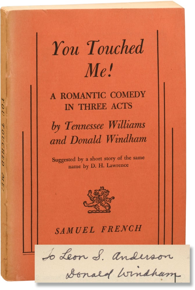 [Book #155204] You Touched Me! Donald Windham Tennessee Williams.