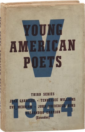 Book #155208] Five Young American Poets, Third Series: 1944 (First Edition). Tennessee Williams,...