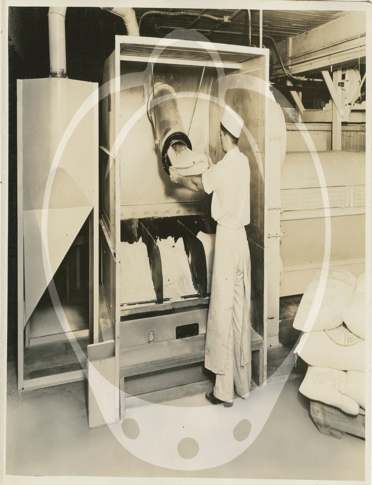 Archive of 30 original photographs taken at Franz Bakery, circa 1935