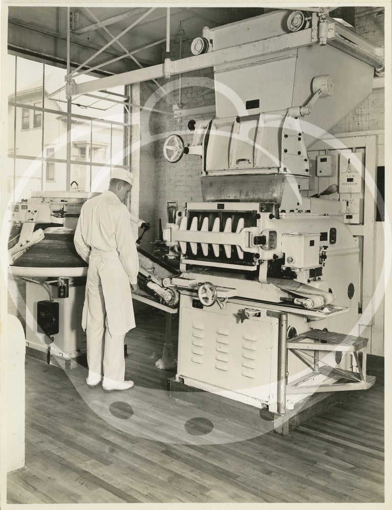 Archive of 30 original photographs taken at Franz Bakery, circa 1935