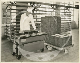 Archive of 30 original photographs taken at Franz Bakery, circa 1935