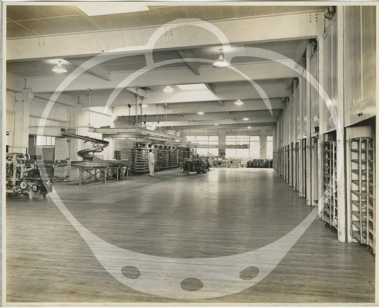 Archive of 30 original photographs taken at Franz Bakery, circa 1935