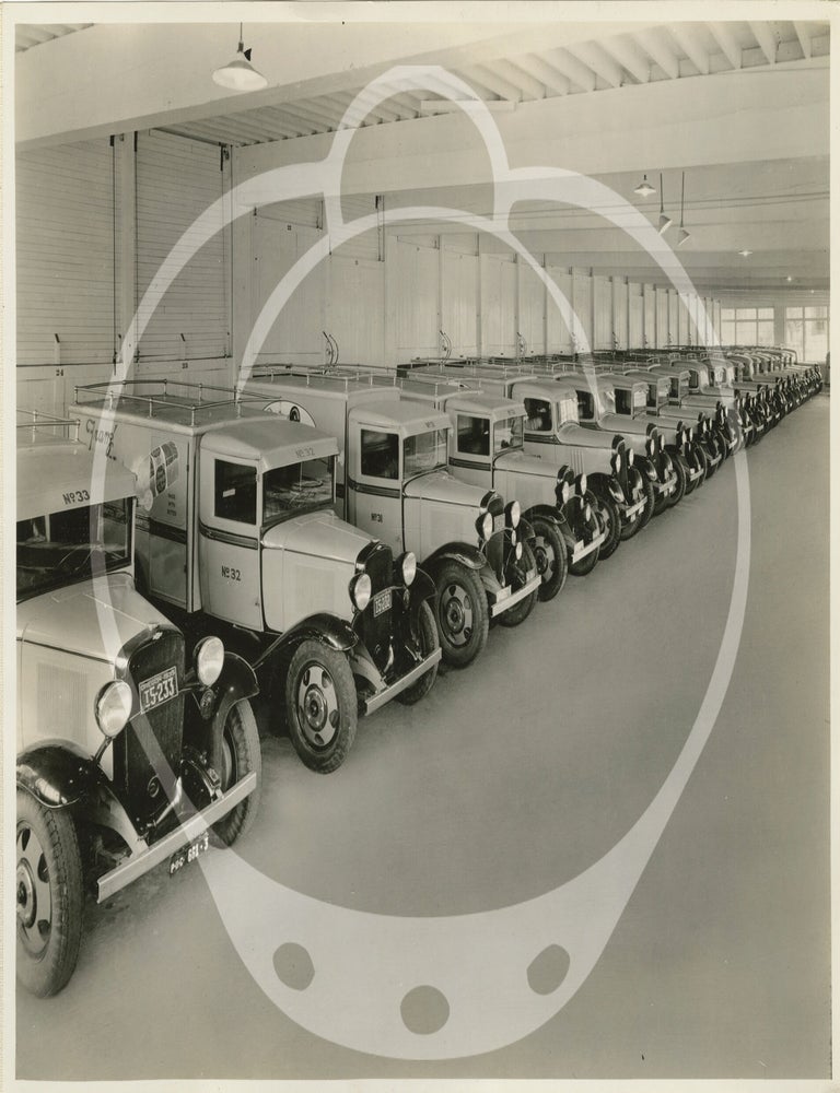 Archive of 30 original photographs taken at Franz Bakery, circa 1935