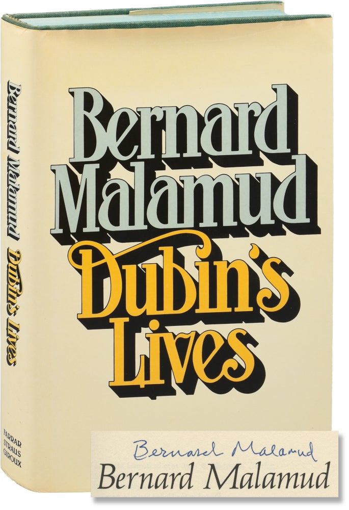 Book #155280] Dubin's Lives (Signed First Edition). Bernard Malamud