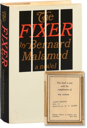 Book #155288] The Fixer (First Edition, author John Barth's copy). Bernard Malamud