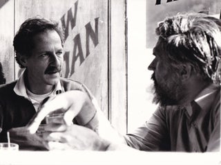 Book #155308] Original photograph of Stan Brakhage and Werner Herzog, circa 1979. Stan Brakhage...