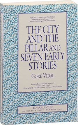 Book #155402] The City and the Pillar and Seven Early Stories (Uncorrected Proof, signed by the...
