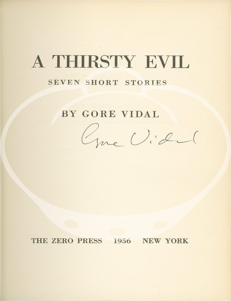 A Thirsty Evil