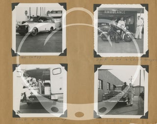 Original archive of photographs and ephemera belonging to an ambulance driver in Southern California, 1951-1952