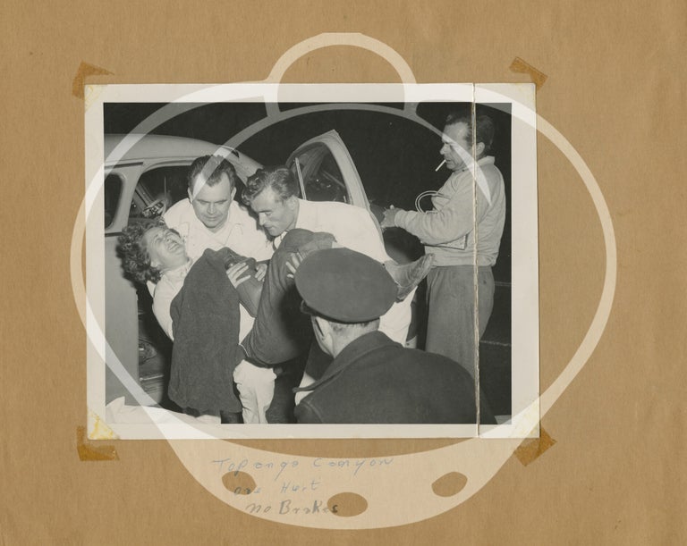 Original archive of photographs and ephemera belonging to an ambulance driver in Southern California, 1951-1952