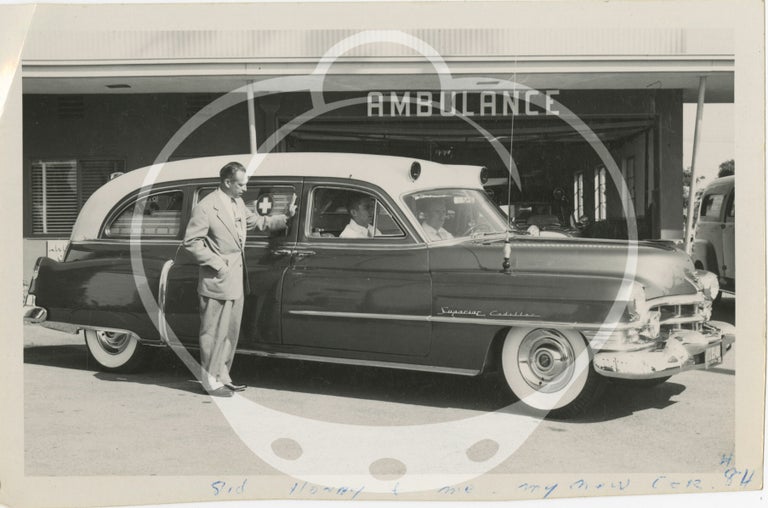 Original archive of photographs and ephemera belonging to an ambulance driver in Southern California, 1951-1952