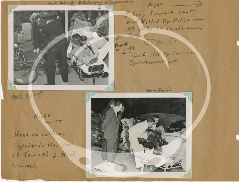 Original archive of photographs and ephemera belonging to an ambulance driver in Southern California, 1951-1952