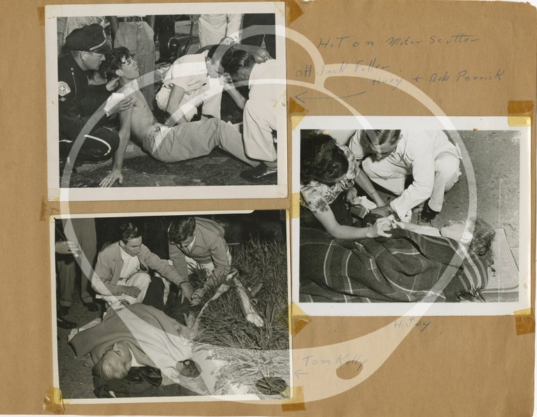 Original archive of photographs and ephemera belonging to an ambulance driver in Southern California, 1951-1952