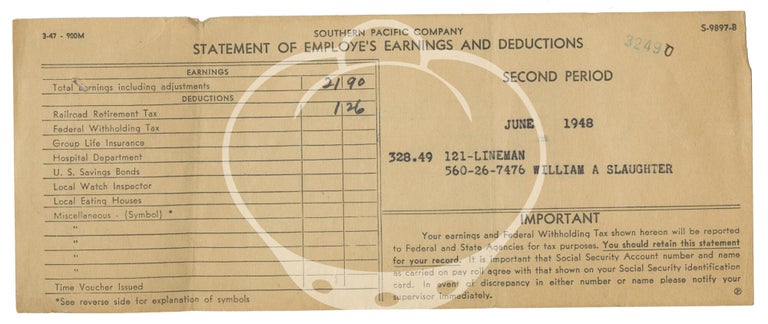 Original archive of photographs and ephemera belonging to an ambulance driver in Southern California, 1951-1952