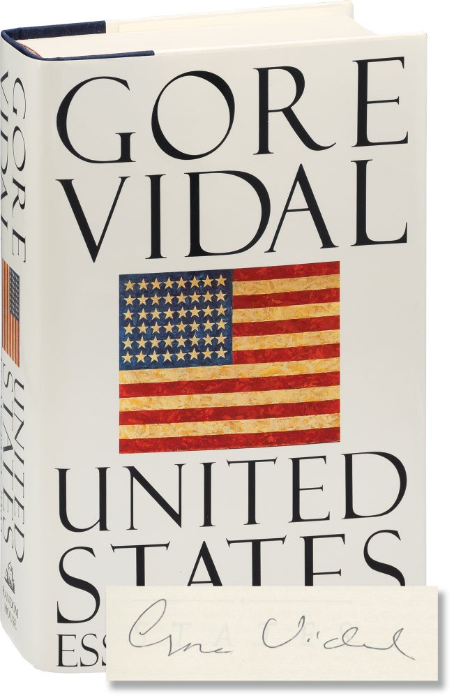 Book #155501] United States: Essays 1952-1992 (First Edition). Gore Vidal