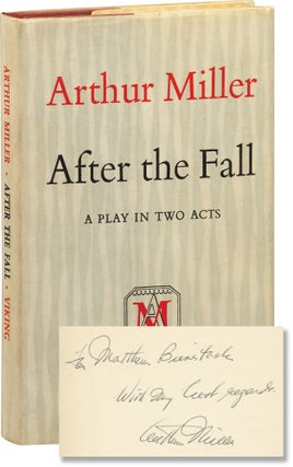 Book #155535] After the Fall (Inscribed First Edition). Arthur Miller