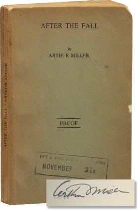 Book #155538] After the Fall (UK Uncorrected Proof, signed by the author). Arthur Miller