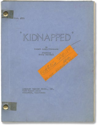 Book #155586] Kidnapped (Original screenplay for the 1948 film, copy belonging to uncredited...
