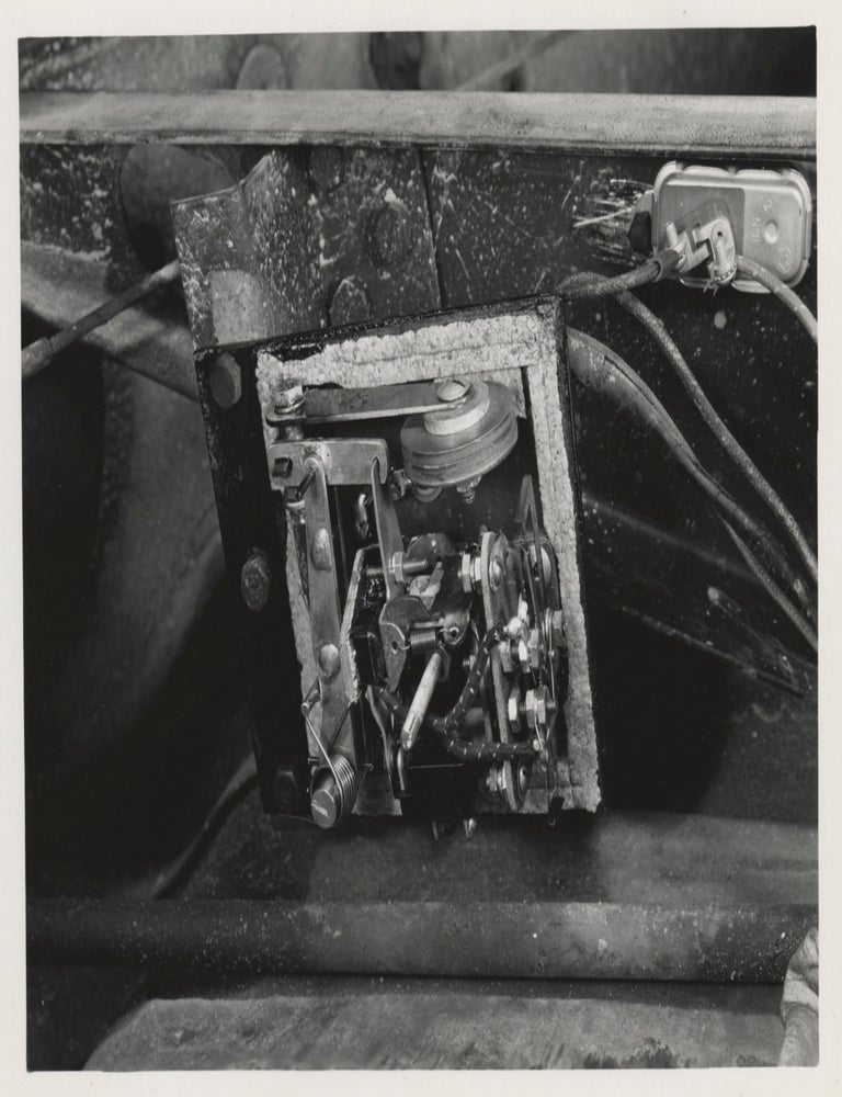 Collection of 13 original photographs of a Packard 200, documenting the car's performance during a road trip to California