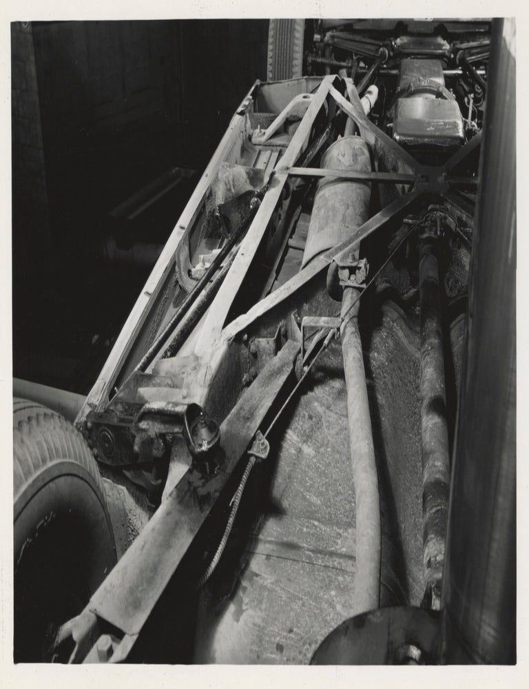 Collection of 13 original photographs of a Packard 200, documenting the car's performance during a road trip to California