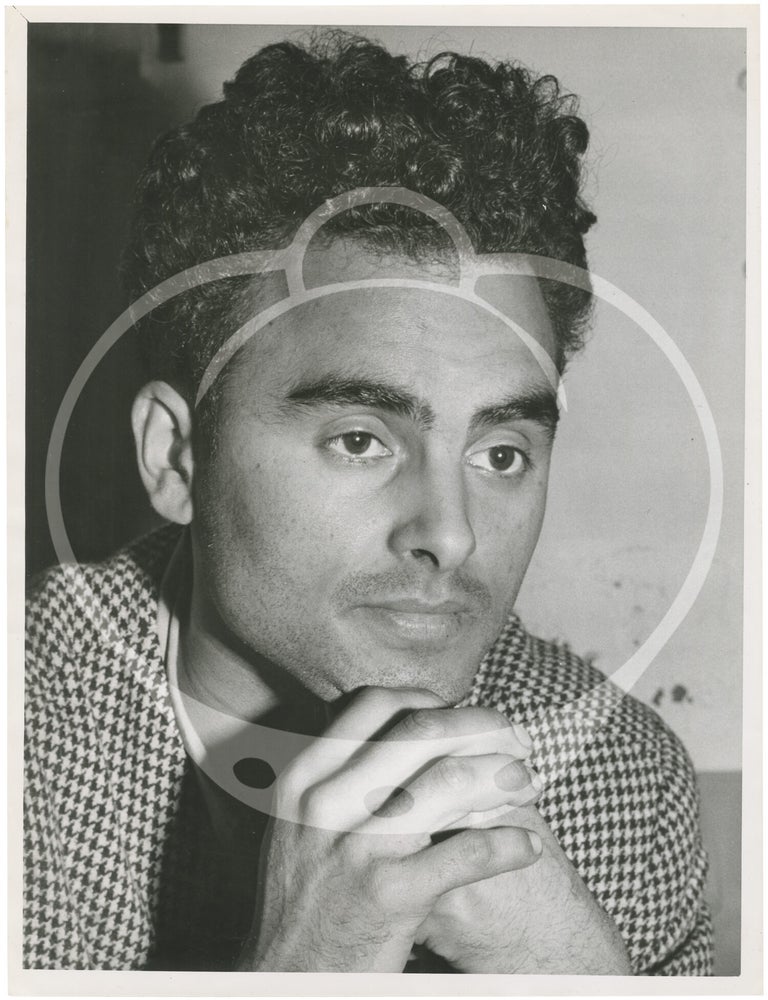 Archive of of five original oversize photographs of Frank Avilez, the San Francisco "Black-Gloved Rapist," 1947