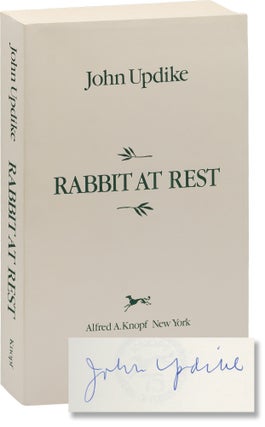 Book #155612] Rabbit at Rest (Uncorrected Proof, signed by the author). John Updike