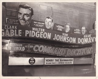 Book #155639] Command Decision (Original photograph of a theatre display for the 1948 film). Sam...