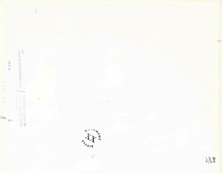 Original photograph of animator and voice artist Chuck Jones, circa 1980s