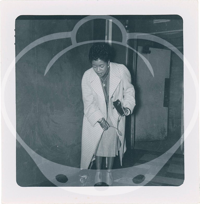35 vernacular photographs of the Cecil Young Quartet, including three with Sarah Vaughan, circa 1951